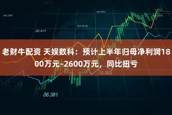 老财牛配资 天娱数科：预计上半年归母净利润1800万元–2600万元，同比扭亏